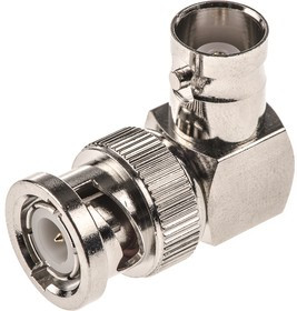 B5072A1-ND3G-50, Right Angle 50 RF Adapter BNC Plug to BNC Socket 4GHz B5072A1-ND3G-50, Right Angle 50 RF Adapter BNC Plug to BNC Socket 4GHz