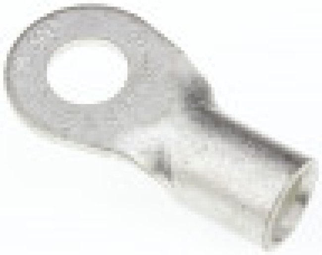 38-10, R Uninsulated Ring Terminal, 10mm Stud Size, 26.6mm² to 42.4mm² Wire Size 38-10, R Uninsulated Ring Terminal, 10mm Stud Size, 26.6mm² to 42.4mm² Wire Size