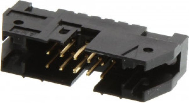 1658694-6, Headers &amp; Wire Housings 10P UNIV HDR ACT PIN
