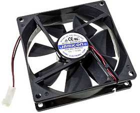 JF0925B1SR-R, вентилятор 12В 92х92х25мм подшипник качения 3200 об/мин