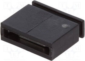 CAB5ZS, Перемычка, штыревой, "мама", закрытая, 5,08мм, 1x2, луженые, 3А