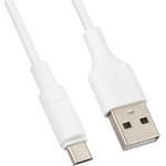 Блок питания (сетевой адаптер) HOCO C37A с 1 USB портом 2,4A кабель Micro USB в комлпекте белый