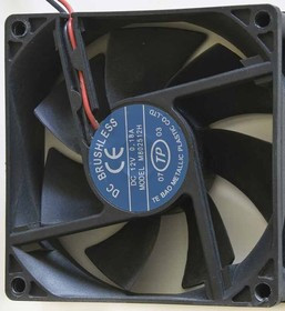 Вентилятор DC Brushless M802512H 12v 80x25 0.18a 2pin