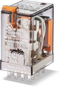 553490240080, Plug In Relay, 24V dc Coil, 7A Switching Current 553490240080, Plug In Relay, 24V dc Coil, 7A Switching Current