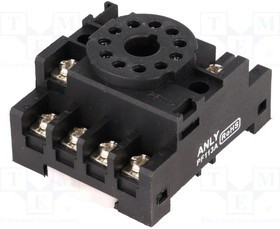 A-11/DIN, Аксес.для реле: панелька, PIN: 11, DIN, Эл.подкл: круглое гнездо