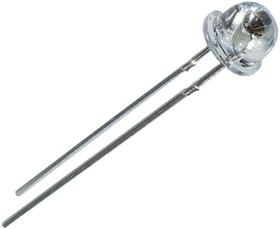 FYL48D3LUYC1C, Светодиод 4,8мм/желтый/590нм/ 1000мкд/прозрачный/110°