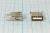 Разъем USB розетка, тип A, контакты на плату, USB A-FS