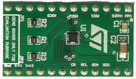 STEVAL-MKI135V1, DIL24 Socket Accelerometer Sensor Adapter Board for