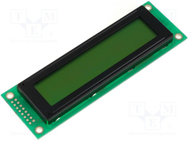 DEM 20231SYH-PY, Дисплей: LCD, алфавитно-цифровой, STN Positive, 20x2, 37x116x12мм DEM 20231SYH-PY, Дисплей: LCD, алфавитно-цифровой, STN Positive, 20x2, 37x116x12мм