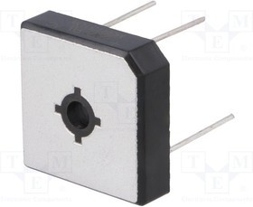 MBR1510W, Диодный мост: однофазный, Urmax: 1кВ, If: 15А, Ifsm: 300А, MBR-25W