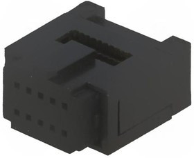 DS1016-01-10A8B, Разъем IDC "мама" PIN 10 IDC шлейф 0,635мм gold flash DS1016-01-10A8B, Разъем IDC "мама" PIN 10 IDC шлейф 0,635мм gold flash