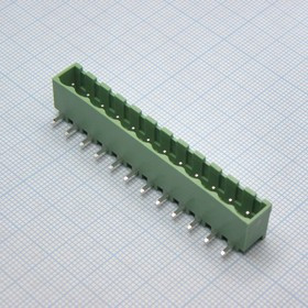 2EDGRC-5.0-12P-14-00A(H), Разъемный клеммный блок на плату, 12 контактов. Серия 2EDGRC-5.0