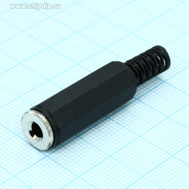 NP-306 (7-0100) (SJ-106), Гнездо на кабель стерео 3.5мм