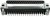 5747847-4, D-Sub Standard Connectors RECP FRNT MTL SHL 37