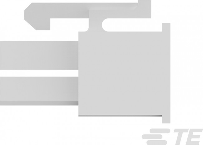 1586765-6, VAL-U-LOK Female Connector Housing, 4.2mm Pitch, 6 Way, 2 Row