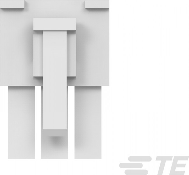 1586765-6, VAL-U-LOK Female Connector Housing, 4.2mm Pitch, 6 Way, 2 Row