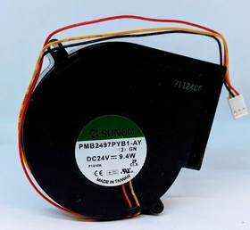 Вентилятор Sunon PMB2497RYB1-AY DC 24V 9.4W 3pin улитка 97x94x33 PMB2497PYB1-AY