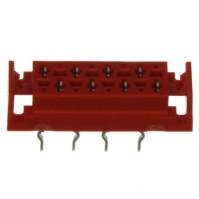 338068-8, Conn Board to Board RCP 8 POS 1.27mm Solder ST Top Entry Thru-Hole T/R