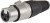 FC6140, Аудио разъем XLR, 3 контакт(-ов), Гнездо, Монтаж на Кабель, Контакты с Покрытием из Серебра