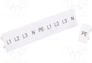 ZB5/L1-N-PE, Маркер, Шир 5мм, обозначения L1, L2, L3, N, PE ZB5/L1-N-PE, Маркер, Шир 5мм, обозначения L1, L2, L3, N, PE