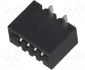 DS1020-05-04BT1, Разъем: FFC (FPC), вертикальный, PIN: 4, NON-ZIF, SMT, луженые, 1мм