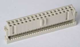 3-215911-4, IDC Connector, IDC Receptacle, Female, 2.54 мм, 2 ряда, 34 контакт(-ов), Монтаж на Кабель