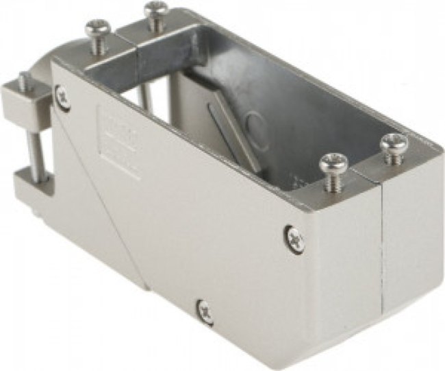DL3, DL, DLM Series Aluminium D Sub Backshell, 60 Way, Strain Relief DL3, DL, DLM Series Aluminium D Sub Backshell, 60 Way, Strain Relief