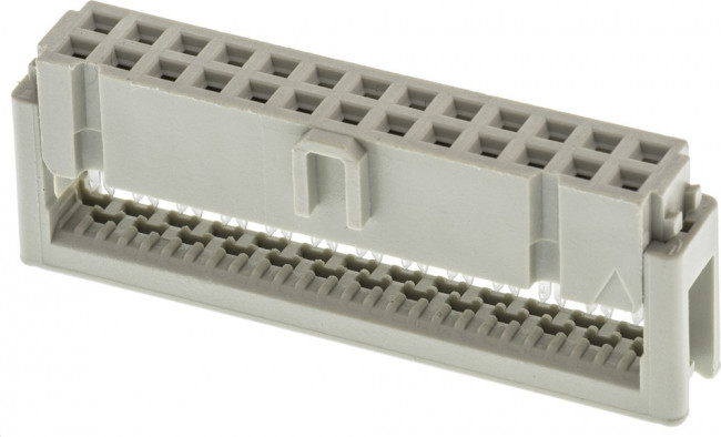 09185266803, Вилка, IDC, "мама", PIN: 26, на шлейф, 1,27мм, Ш.контактов: 2х10