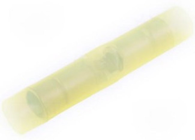 320570, Butt Splice Terminal 10-12AWG Copper Yellow 42.06mm Tin Loose