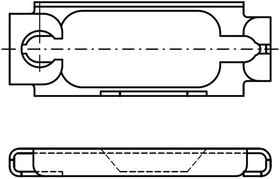 173112-0457, D-Sub Tools &amp; Hardware HOOD ASSEMBLY SIZE 1