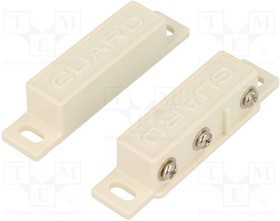 CKS-53, Геркон, Дальность: 30мм, 64x13,6x13,8мм, Подключение: винты, 250мА