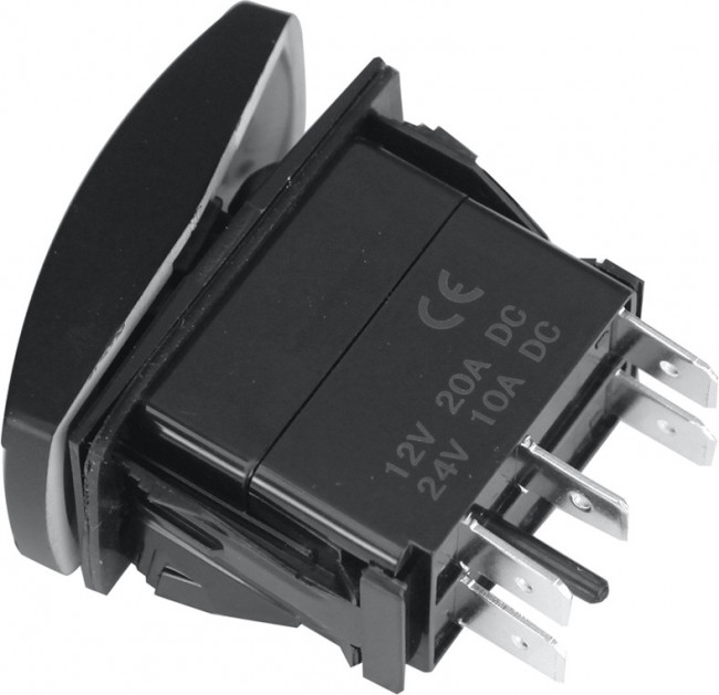 РИФ Переключатель ВКЛ/ВЫКЛ, белый, GO-GO RIF22-1-1102700