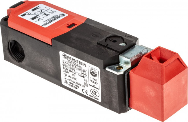 6018119045, SLK Series Solenoid Interlock Switch, Power to Unlock, 24V ac/dc