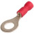 НКИ 1.5-6, Наконечник кольцевой изолированный красный 0.25-1.5 мм²