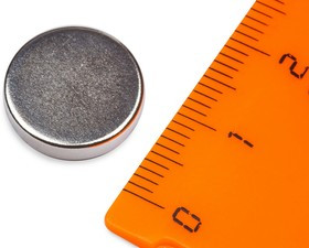 Неодимовый магнит диск 14х3 мм