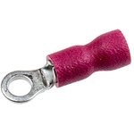 НКИ 1.5-3, Наконечник кольцевой изолированный красный 0.25-1.5 мм²