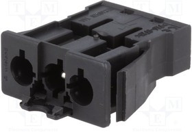 92.032.7658.1, Разъем: разъемный клеммник, самозажимная клемма, "папа", GST18