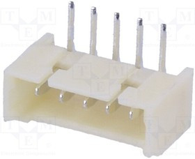 125SHA05TR, Гнездо; провод-плата; "папа"; 1,25мм; PIN: 5; THT; 250В; 1А; луженые 125SHA05TR, Гнездо; провод-плата; "папа"; 1,25мм; PIN: 5; THT; 250В; 1А; луженые