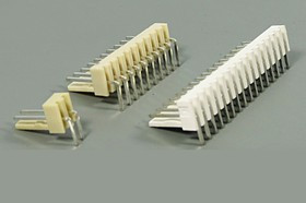 Разъем питания WF вилка, контакты 1x14, шаг P2.54, монтаж на плату, угловой, WF-14R