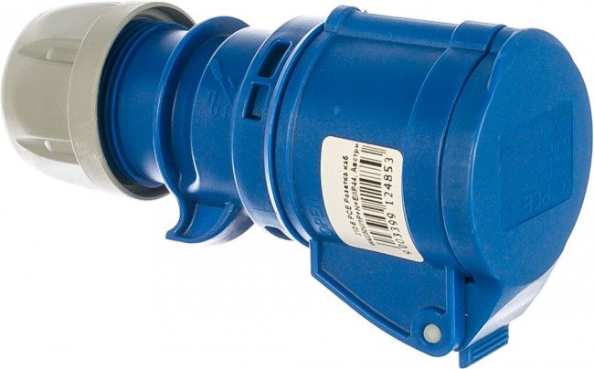 213-6, Разъем: питания AC, гнездо, "мама", 16А, 230ВAC, IEC 60309, IP44