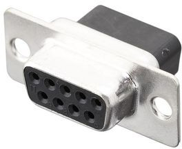 2101-0190-11, DE-9 D-Sub Connector, Socket, Crimp Terminal