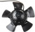 A2E200-AF02-02, A Series Axial Fan, 195 x 73mm, 830m³/h, 61W, 230 V ac