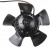A2E200-AF02-02, A Series Axial Fan, 195 x 73mm, 830m³/h, 61W, 230 V ac