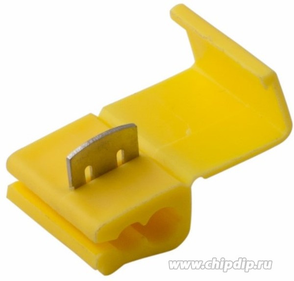 KLS8-0606-878201 (3MY), Соединительная муфта с защелкой (желтая)
