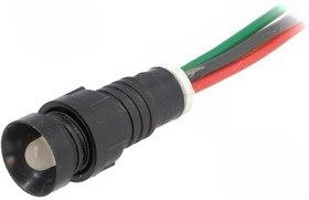 LRGY-D5-230ACWK, Индикат.лампа: LED, вогнутый, 230ВAC, Отв: d11мм, IP40, пластик LRGY-D5-230ACWK, Индикат.лампа: LED, вогнутый, 230ВAC, Отв: d11мм, IP40, пластик