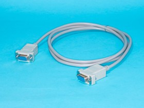 Кабель ноль модемный 9(м)-9(м) 1,8м. (SCD-128FF)., Провод