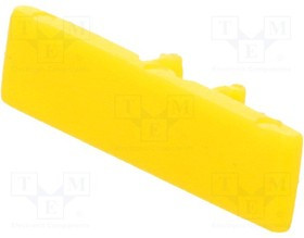 OZG-2.5-YE, Держатель, ZG-G2.5, желтый, Шир: 5мм, полиамид, -25-100°C
