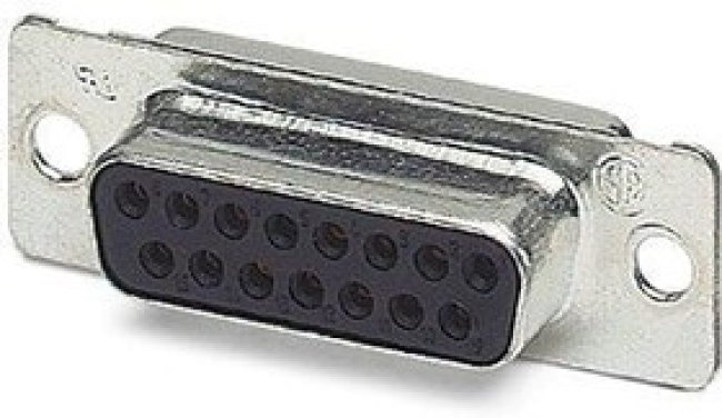 1688887, D-Sub Standard Connectors VS-15-BU-DSUB-EG 1688887, D-Sub Standard Connectors VS-15-BU-DSUB-EG