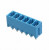 TBP02R2-381-06BE, Pluggable Terminal Blocks Terminal block, pluggable, 3.81, receptical, 6 pole, blue