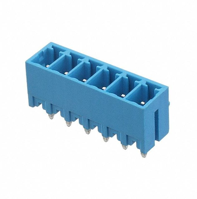 TBP02R2-381-06BE, Pluggable Terminal Blocks Terminal block, pluggable, 3.81, receptical, 6 pole, blue
